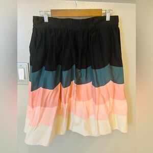 Voodoo vixen scalloped skirt